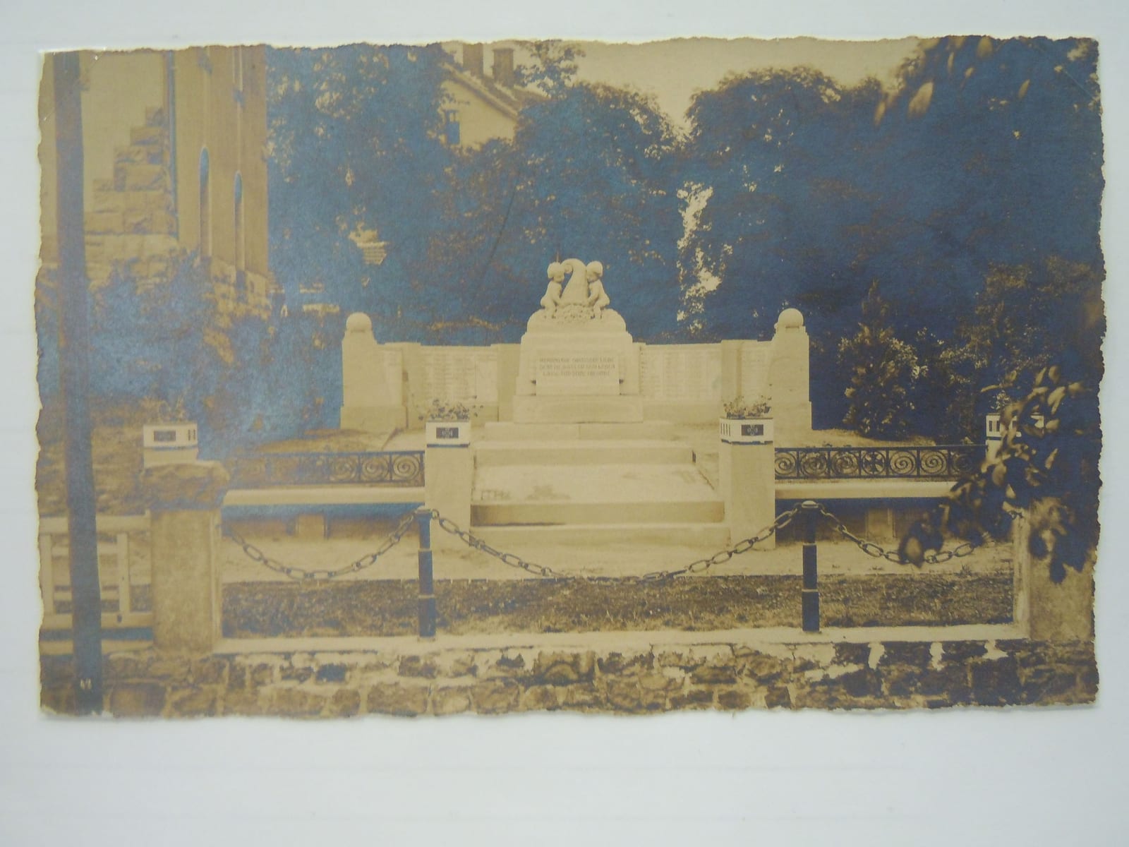 Denkmal im Jahr 1922