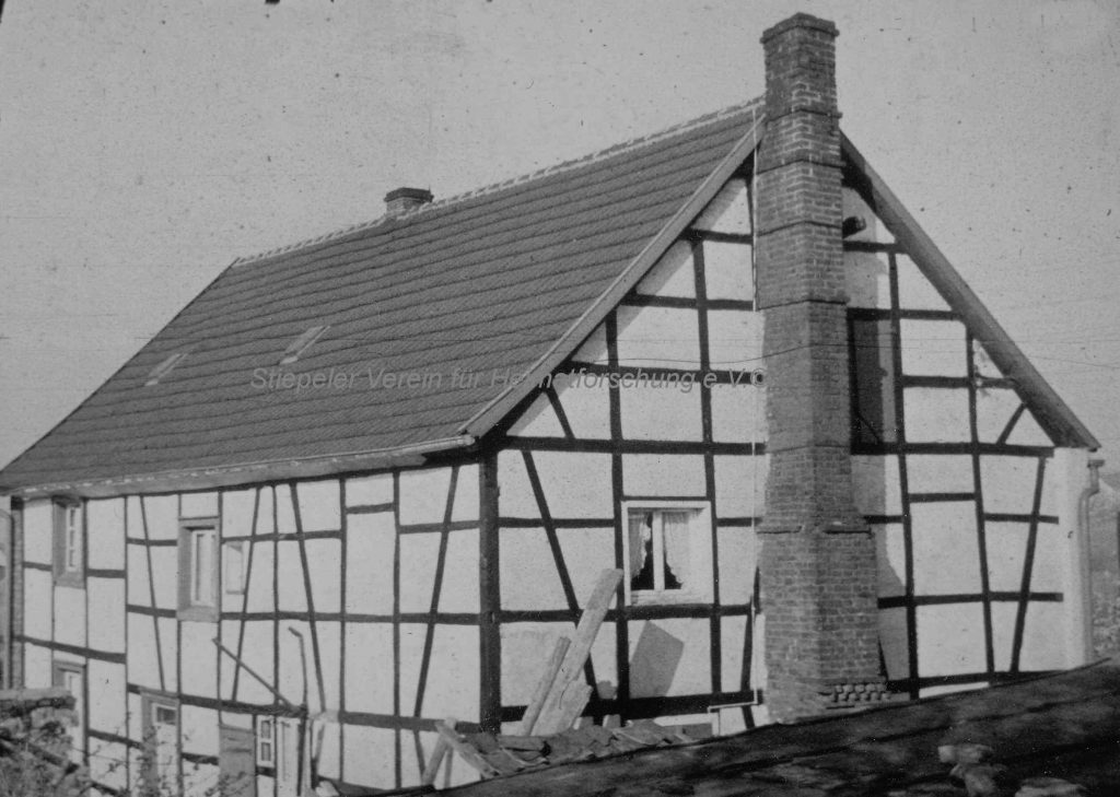 Das ursprüngliche Haus Schreier mit dem gemauerten Kamin, Schankwirtschaft ab 1836