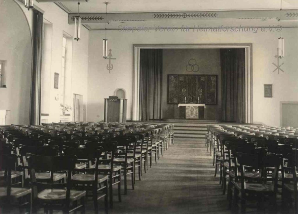 Lutherhaus: Saal, 1950