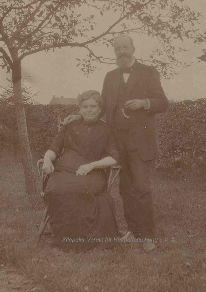 Ingenieur Friedrich zur Oven Krockhaus mit seiner Frau Lydia, geb. Große Munkenbeck