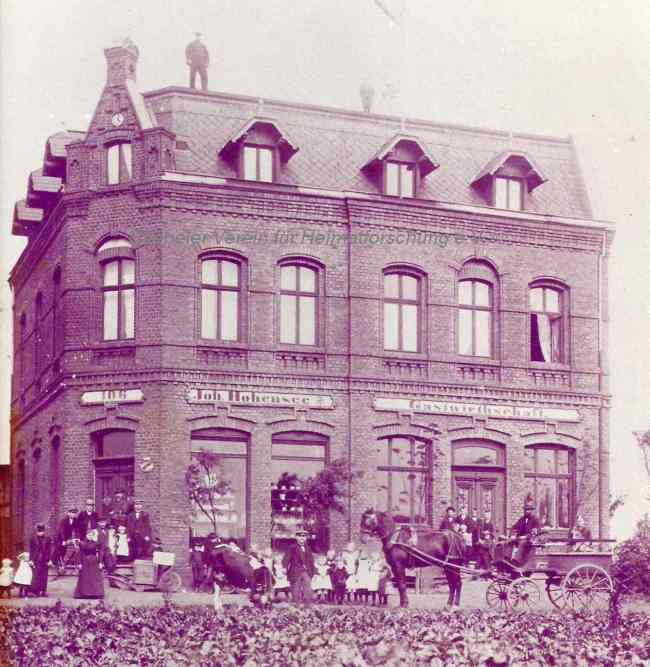 Foto des zweiten Hauses Eickmeier, nach 1900