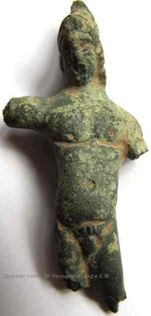 Stiepeler Fund: Römische Mars-Statuette, Bronze, 2./3. Jhdt.