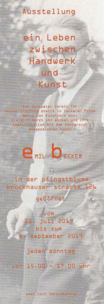 Ausstellung Emil Becker