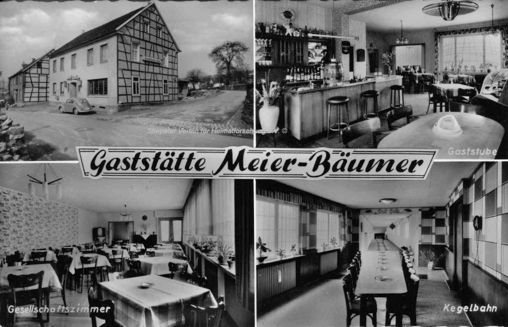 Postkarte Meier-Bäumer 1960er Jahre