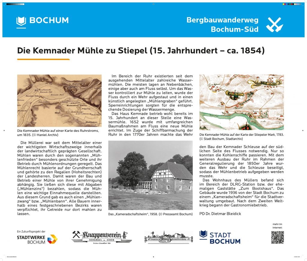 Kemnader Mühle (auch Langenbachs Mühle)